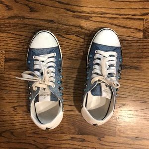 Valentino Denim Sneakers